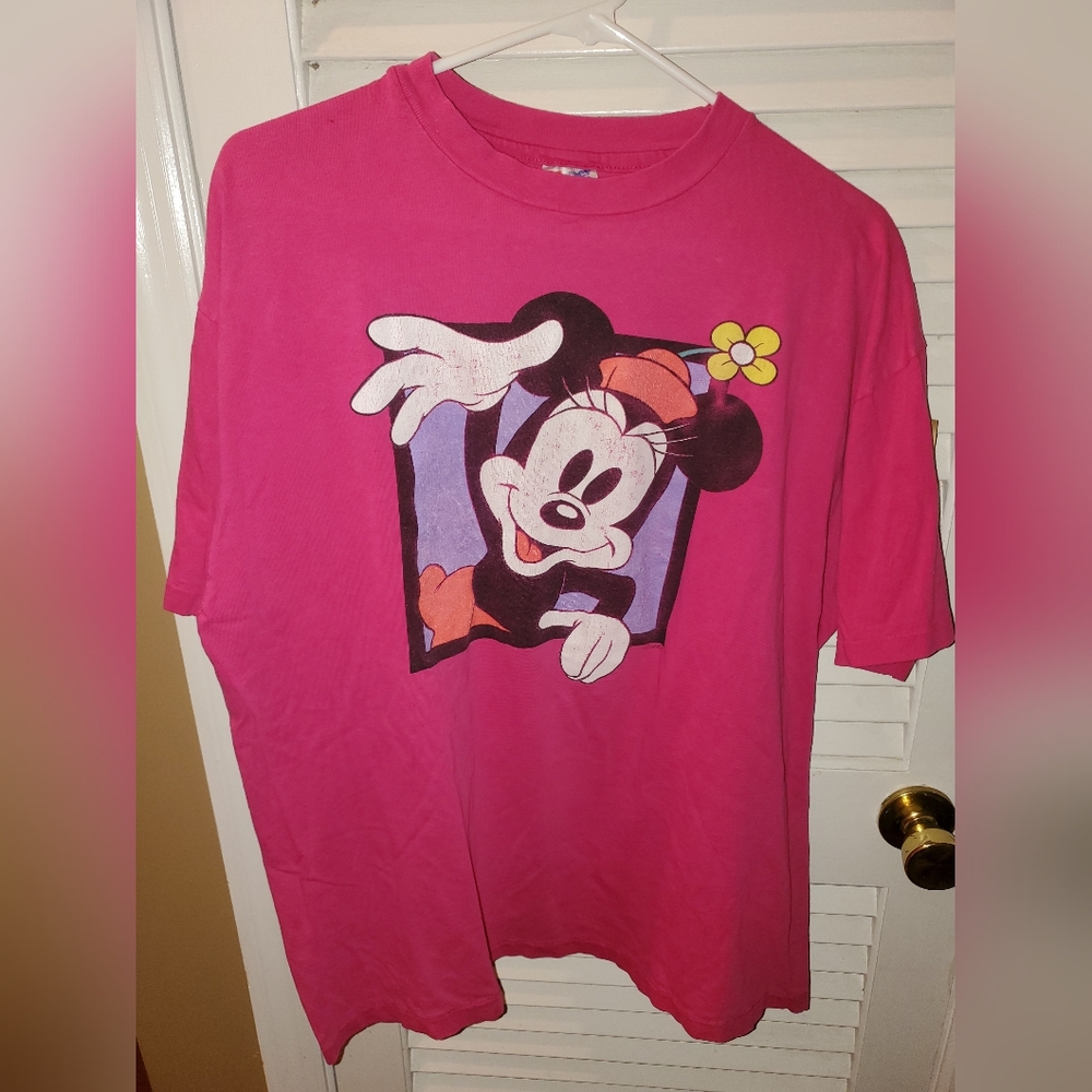 Vtg 90s Minnie Mouse tshirt size xlarge
